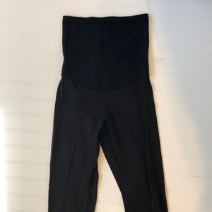 Motherhood maternity black leggings